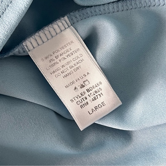 Blue Blush Cut Out Mini Dress - Large - Baby Blue - Picture 6 of 6